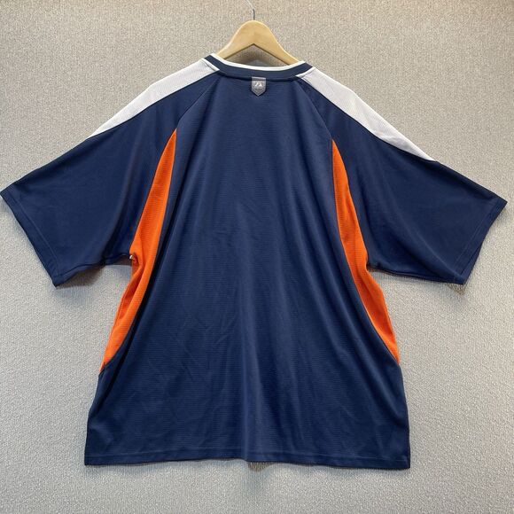 Majestic Detroit Tigers Old English D Stitch Baseball Jersey VTG 90s Men's XL - Picture 2 of 8